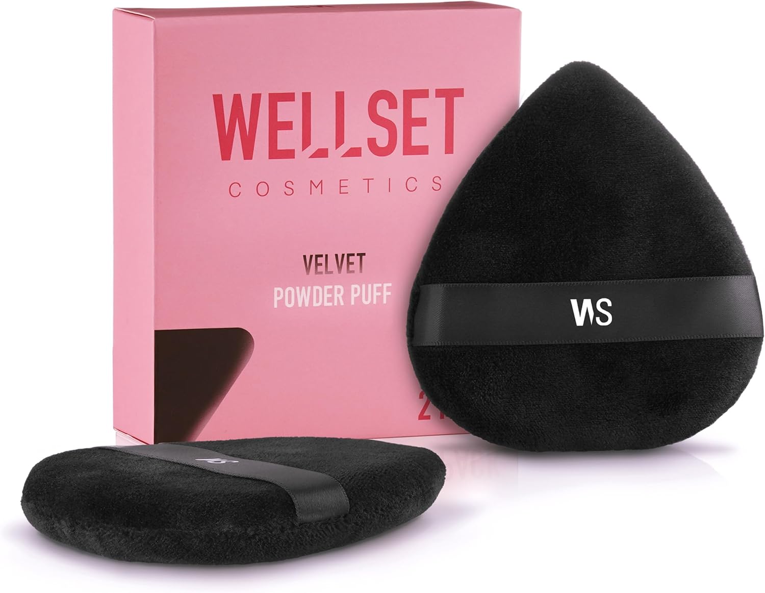 WELLSET Powder Puff | 2 Pcs